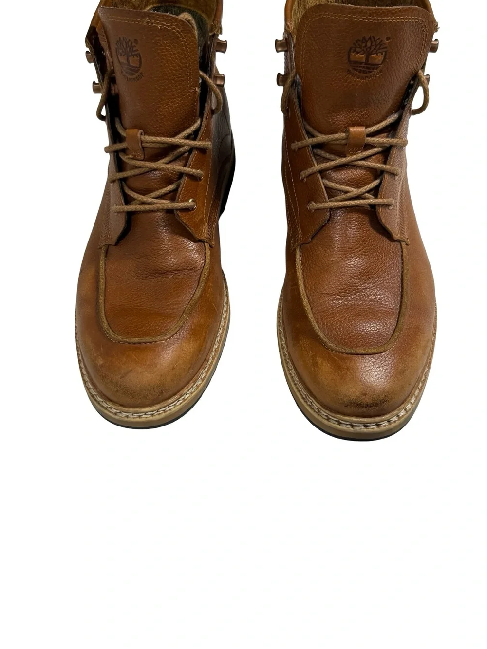 Timberland West Haven A12V6 Anti Fatigue Leather Boots Brown Men’s US 9